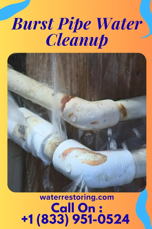 Burst Pipe Water Cleanup in Oaks, OK